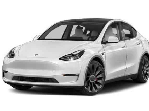 TESLA MODEL Y 2021 5YJYGDEE9MF064040 image